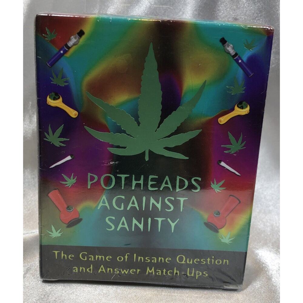 Potheads Against Sanity Card Game of Insane Questions & Answer Matchups *NEW*